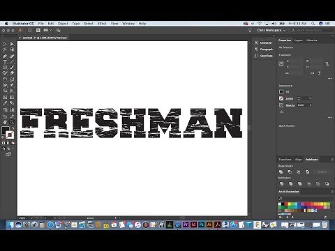 How to Create Grunge or Distressed Text in Adobe Illustrator