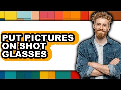 How to Put Pictures on Shot Glasses - Step by Step