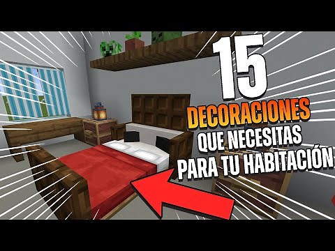 TOP 15 Decorations You Need For Your Room in Minecraft
