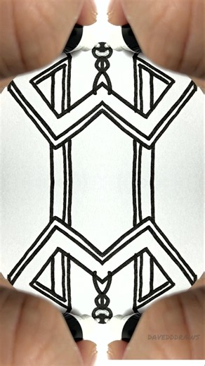 Satisfaying Symmetry Drawing ✨️ | 7