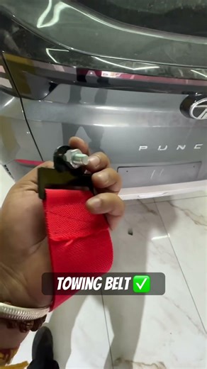 This towing belt just saved my car #caraccessories #shorts