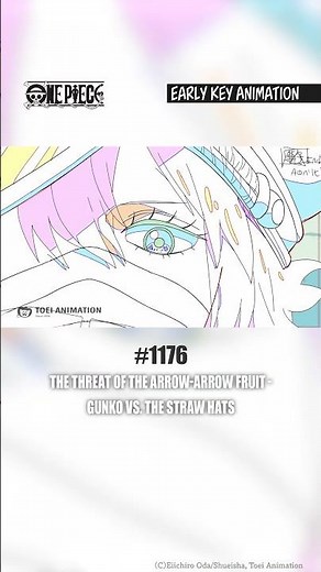 #1176 Early Key Animation | ONE PIECE