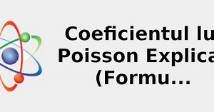 Coeficientul lui Poisson Explicat 💪 (Formula Și Exemple) 2021
