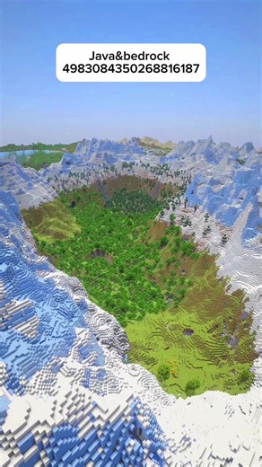 Seed found by: u/polygon3002 #minecraft26 #minecraftjava #j2026ceilin #minecraftseeds #minecraftbedrock
