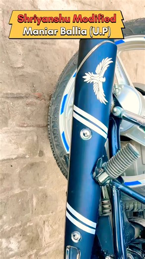 Splendor Silencer Sticker Modified #trending #viral #youtubeshorts #viralvideo