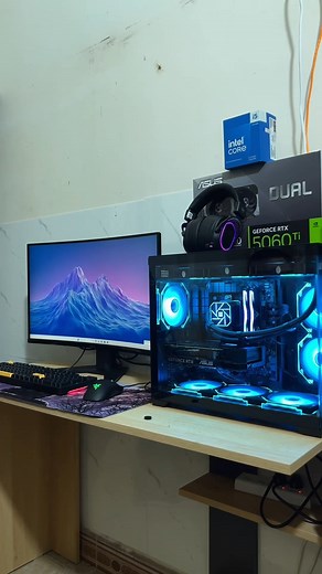 Giao máy đẹp đẹp xịn xịn cho anh khách Gò Vấp #pcgaming #maytinhchoigame #pctratutu #pctragop #pcluisaga #NVTComputer #PCquan8 #giaopcquan8 | Nguyễn Thuận Computer