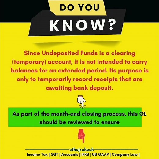 What undeposited fund is | Most underrated concept in accounting |