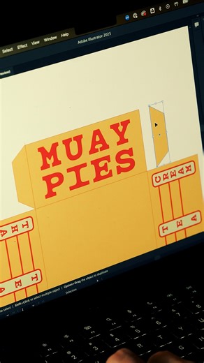 Frankie Gaw on Instagram: "A little behind the scenes of how I go from sketchbook idea to branded box! I get a lot of questions on how I design my rebrands and I’m always using @adobe tools to riff on ideas, reimagining what the grocery store would look like if the cultures relegated to just one grocery aisle are spread across all of my favorite nostalgic brands. #adobepartner #ad"