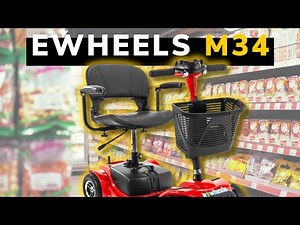 EWheels EW-M34 4-Wheel Mobility Scooter Review