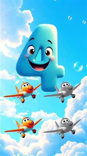 Learn to Count 1 to 5 – Animation for Kids | 2025 #shorts