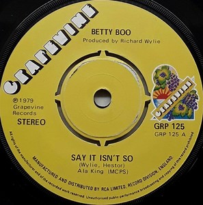Betty Boo / Popcorn & Mohawks - Say It Isn't So