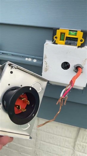 Generator transfer outlet installed ⚡