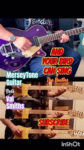 AND YOUR BIRD CAN SING - Verse #thebeatles #fendertelecaster #guitarcover #guitarshorts #classicrock