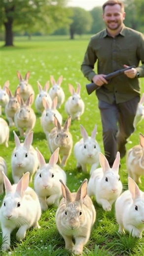 24 Rabbits Create History 😱