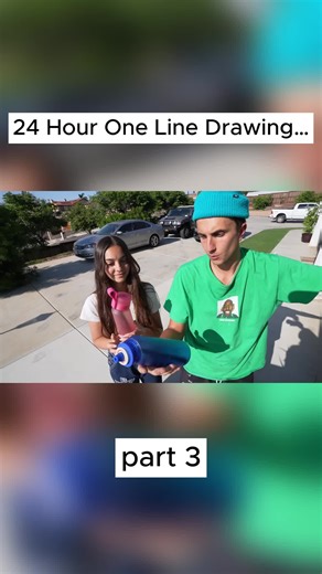 24 hour one line drawing…PART3#vlog#fyp#marko