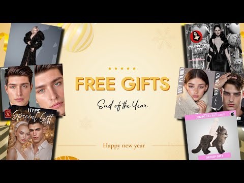 FREE GIFTS | Happy New Year | Second Life