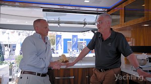 At 63 feet and sleeping up to 10 people, the Riviera 6000 Sport Yacht Platinum Edition is a stunner with serious power to boot. Come on board with us. | Yachting Magazine