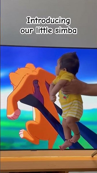 Presenting our little Simba…Duggu.A legend isn’t born. A legend arrives.🦁👑 #disney #shorts #fyp 🧿