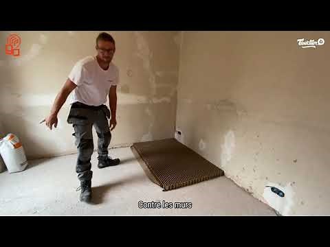 Plaque sol nid d'abeilles FERMACELL - Le tuto complet d'Émilien de Point.P