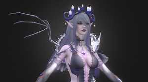 EVIL SNAKE GIRL 3D MODEL - 3D model by Render_Vendor