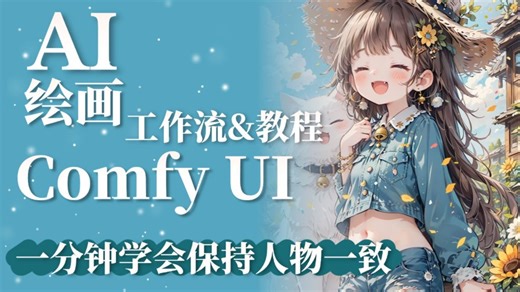 【Comfy UI教程】全网最强！一分钟教会你自定义人物动作！从此实现姿势自由（附800+姿势骨骼图、模型、工作流）新手入门丨保姆级教程丨AI生成丨自定义人物