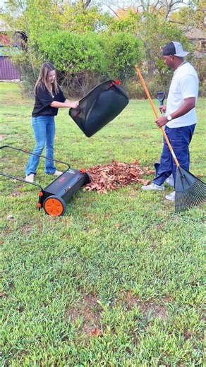 Ultimate VEVO Lawn Sweeper Review: Tackle Leaves Like a Pro! #LawnCare #GardenMaintenance