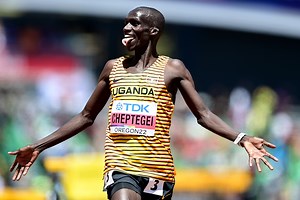 30K views · 519 reactions |  Olympic track champion Joshua Cheptegei is aiming to complete a double in Eugene, where he won his first major career medal. The Ugandan shares the strategy that won him 10,000m gold at #WCHoregon22 ahead of Sunday's 5000m final, in this exclusive interview. #WorldAthleticsChamps | World Athletics | Olympics | Facebook