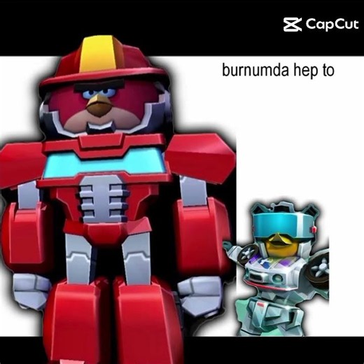 bubbles and terence #angrybirdstransformers