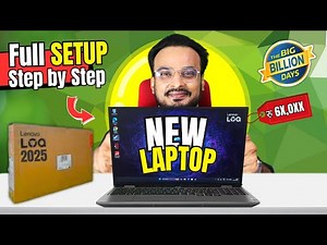 How to SETUP a NEW Laptop ✅- Step by Step GUIDE 2026