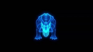 3d Alien Hologram Spinning On Transparent Stock Footage Video (100% Royalty-free) 3546293571 | Shutterstock