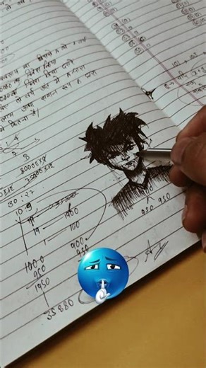 class me anime drawing 💀😏#anime #animeart #drawing #shrots #penart