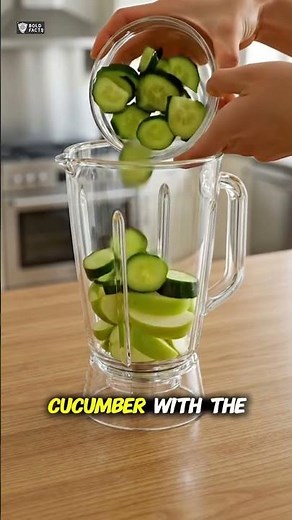 Green Apple & Cucumber Detox Drink #shorts #ytshorts #health