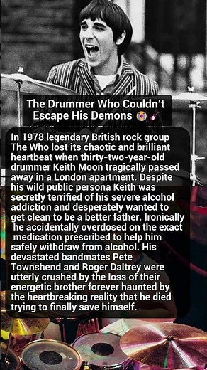 The Drummer Who Couldn’t Escape His Demons 😭🎸