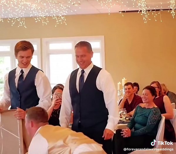 Wholesome Wedding Shoe Game with a Puppy Surprise