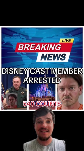 BREAKING NEWS: DISNEY CAST MEMBER HAS BEEN ARRESTED #greenscreen #breakingnews #new #news #disney #disneyworld #disneyparks #castmember #cosmicraysstarlightcafe #wdw #truecrime #crime #davenport #sheriff #polkcounty #florida #arrested #orlando #orlandoflorida #fyp #foryou #miami #undercovercop