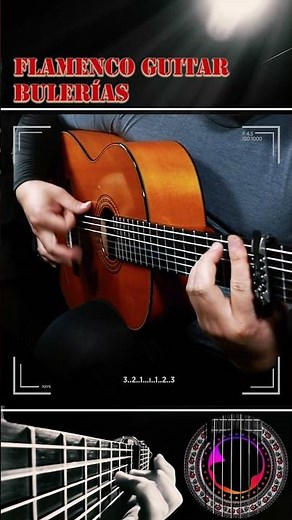Bulerias spanish flamenco guitar