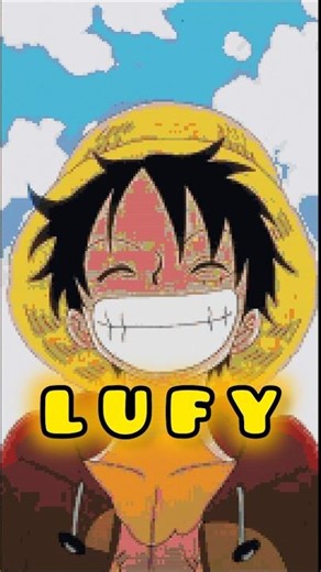 Lufy❤️❤️❤️ pixel art#shorts#minecraft