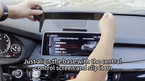 Car Phone Holder for 2014-2018 BMW X5 Accessories / 2015-2019 BMW X6 Accessories 10.2-inch Screen Fixed Clip, 360° Rotation Phone Mount Compatible with MagSafe, Cell Phone Holder