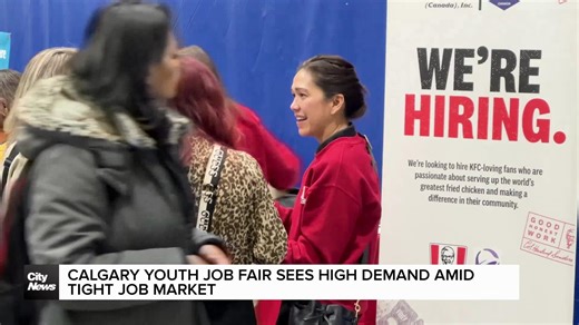 Calgary youth job fair sees high demand amid tight job market