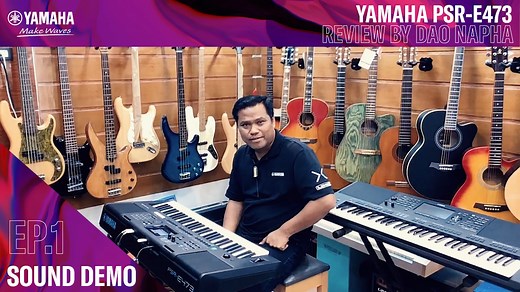 2.3K views · 34 reactions | รีวิว / Sound Demo ของ Yamaha PSR-E473...