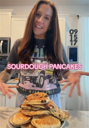 Delicious Sourdough Pancakes Recipe