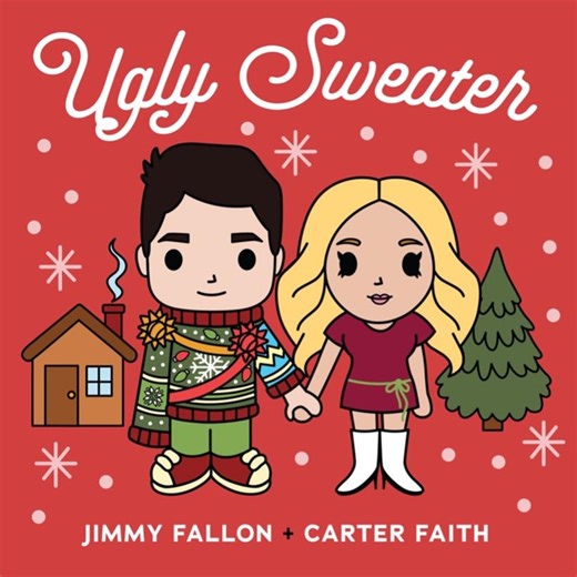Jimmy Fallon Releases New Holiday Single, 'Ugly Sweater,' Featuring Carter Faith