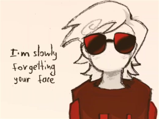 🕶I'm slowly forgetting your face #davestrider #brostrider #homestuck #imslowlyforgettingyourface