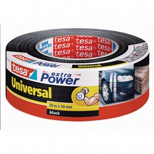 GAMMA | Tesa Extra Power ducttape zwart 50 mm x 50 m kopen? | tape-band