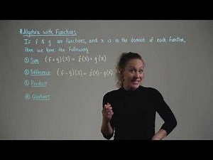Algebra with Functions