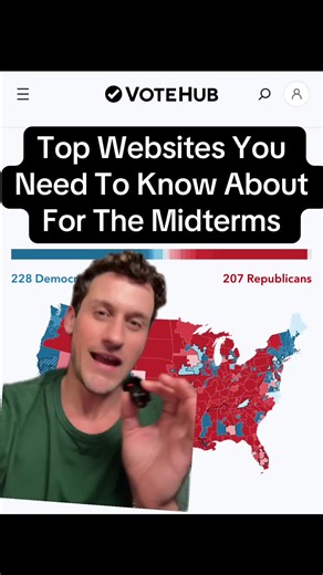 These are my top 5 websites you need to know about for the #midterms - #politics #midterms2026 #bluewave #democrats @Oath @VoteHub @MapWise