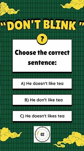 🧠 Easy English Quiz for Beginners | Try This!
