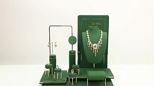 Custom Earrings Display Jewelry Display Stands Metal Luxury Jewelry Display