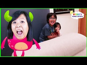 Can Ryan Runs Away from Mommy Monster??? - Videos For Kids