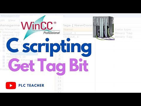 WinCC C Script - Get Tag Bit Function | PCS7 Training